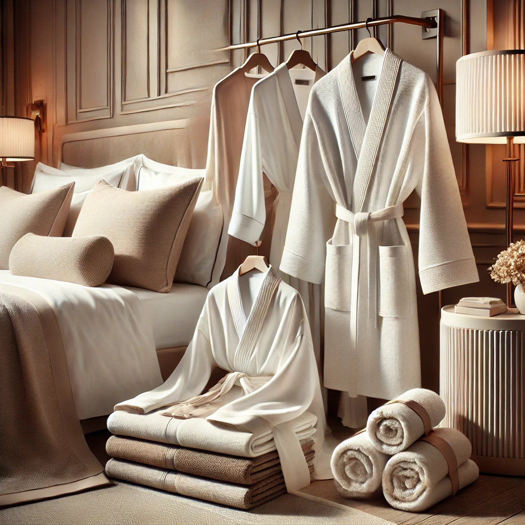 Xalarlar və dəsmallar rahat məkanda